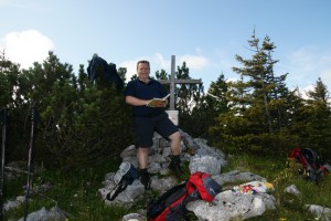 Eine Eintragung ins Gipfelbuch gehört natürlich dazu!