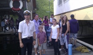 Alle Boote unterwegs - da freut sich Seefahrer Mike Leichtfried