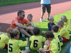 Mannschaftsbesprechung