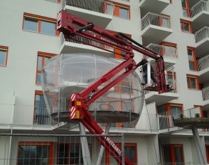 Montiert in der Vorgartenstraße im 2. Bezirk - gratuliere zum gelungenen Werk