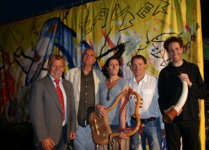 Gratulation an Joachim Roedelius zum gelungenen Abend und herzlichen Dank an Franz Wohlfahrt (Novomatic) für die Unterstützung!