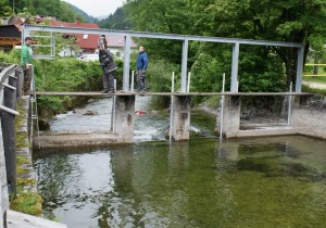 Neue Wehranlage