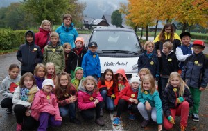 Die Kinder waren mit Freude dabei