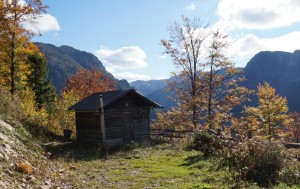 Blick über Moaserhütte zur Herrnalm