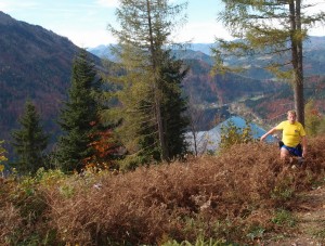 Schöne , klare Sicht ins Bergland