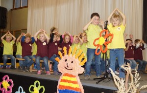 Die Kinder waren mit Begeisterung dabei