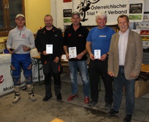 Mit Manfred Weissensteiner und Karl Pechhacker schafften es auch zwei Lunzer aufs Stockerl - herzliche Gratulation