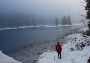 Völlige Stille am Obersee - herrlich!