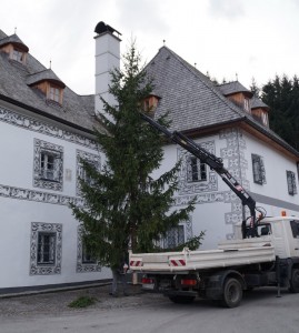Weihnachtsvorbereitung beim Amonhaus