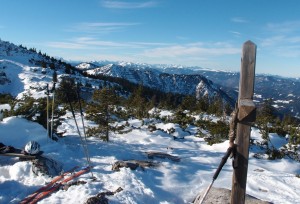 Herrliche Fernsicht über den Hetzkogel.