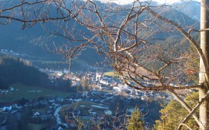 "Frühlingshafter" Blick auf Lunz