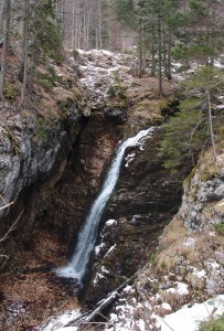 Außergewöhnlich viel Wasser für die Jahreszeit beim "Brüllenden Stier"