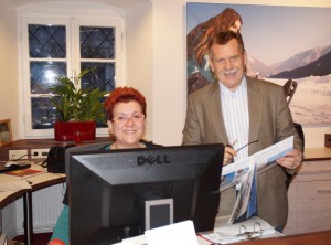 Im Tourismusbüro