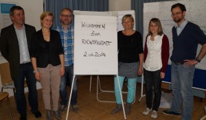 Das Projektteam - danke für die ausgezeichnete Vorbereitung und die professionelle Durchführung der Radwerkstatt.