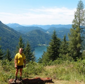 Ein richtiger Sommertag mit allen Booten auf dem See.