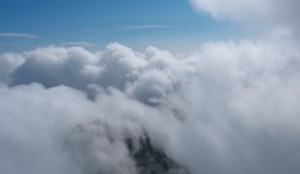 Die nächsten Wolkentürme rücken schon wieder näher