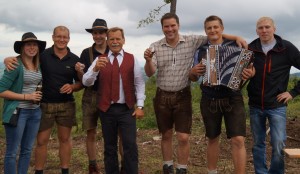 Besuch bei der höchstgelegenen Station - Danke für die gute Versorgung!