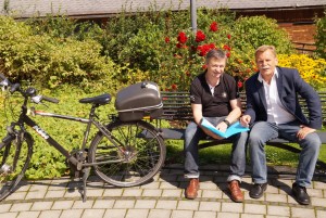 Lieber Leopold, danke für die gute Zusammenarbeit. gemeinsam werden wir alle Radwegwegherausforderungen lösen!