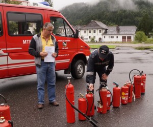 Kdt. Simetzberger begrüßt die Teilnehmer