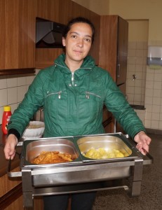 Leckere Schnitzel von der "Paula"
