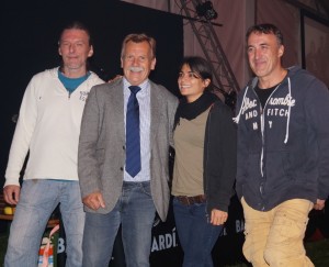 Fototermin vor Konzertbeginn