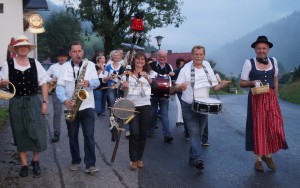 Aufmarsch der Guggemusi