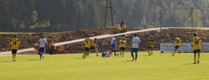 Die U 23 spielt bereits - die letzten Arbeiten sind noch im Gange