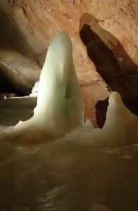 Die Eishöhle war wirklich sehenswert!