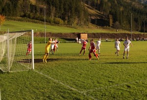 Szene aus der straken zweiten Hälfte unseres Teams