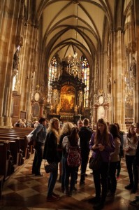 Interssante Führung im Stephansdom