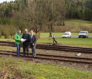 Lokalaugenschein am Bahnhof