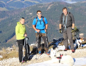 Zweimal trafen wir die Hofmaiers - ich hoffe ihr hattet eine schöne Wanderung!