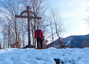 Winterlich ist es nur mehr im Gipfelbereich