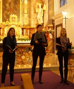 Wunderbares A-capella Konzert - danke für den stimmungsvollen Nachmittag!