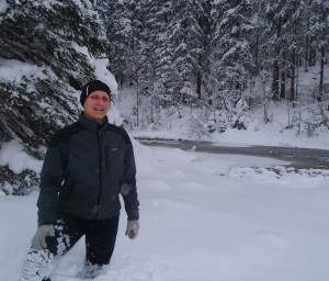 Obersee erreicht - lieber Jürgen, das Tourl mit dir war super!