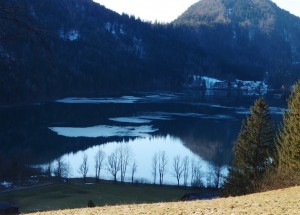 Besondere Stimmung über dem See