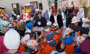 Faschingskrapfen für die Kinder