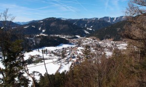 Aufstieg - Blick vom Rehberggrad 