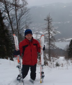 Zurück zur Rinne und ab ins Tal!
