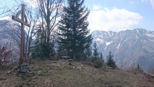 Zinkengipfel mit Blick auf Kleinen und Großen Hetzkogel.