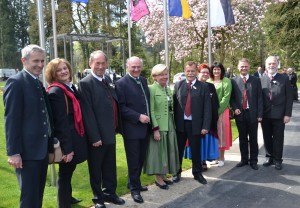 Lunzer Delegation mit unserem Landeshauptmann und seiner Gattin Sissi