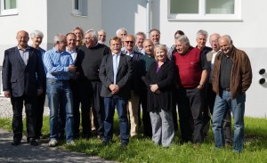 die Workshopteilnehmer vor der neuen Biologischen Station