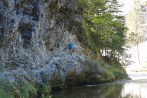 Herrlicher Steig am Salzaufer